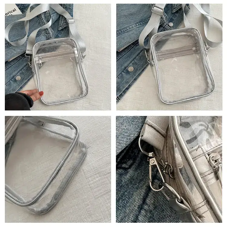 Transparent Women's Shoulder Bag 2024 Waterproof PVC — feature 9