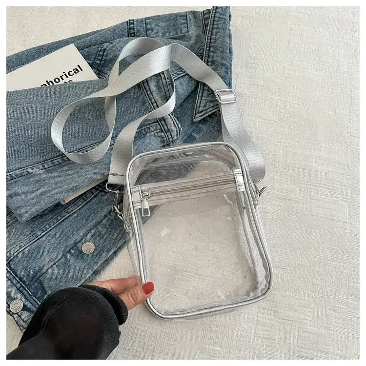 Transparent Women's Shoulder Bag 2024 Waterproof PVC - Image 2
