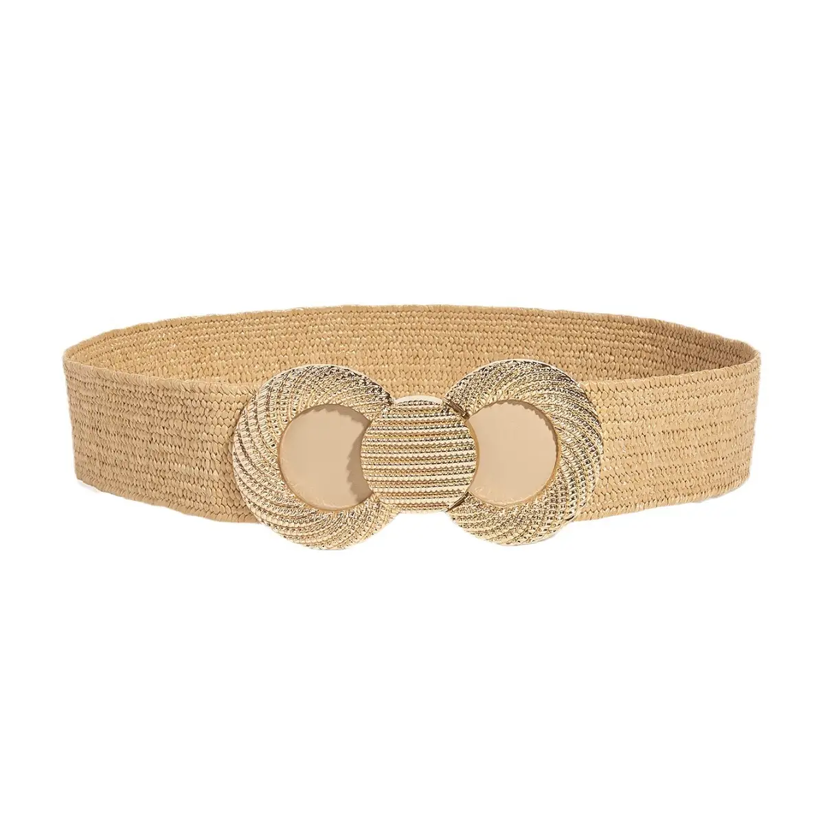 Women's Elastic Waist Belt with Decorative Strap - Image 6