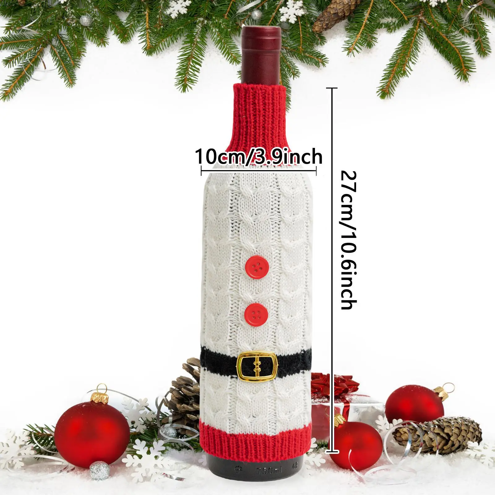 Cross-Country Christmas Wine Bottle Decor for Party & Home — feature 14