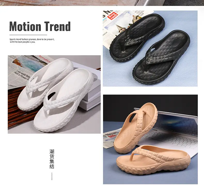 Cross-border flip-flops men's summer new men's and women's sandals plus size tide shoes outdoor beach shoes flip-flops wholesale — feature 2