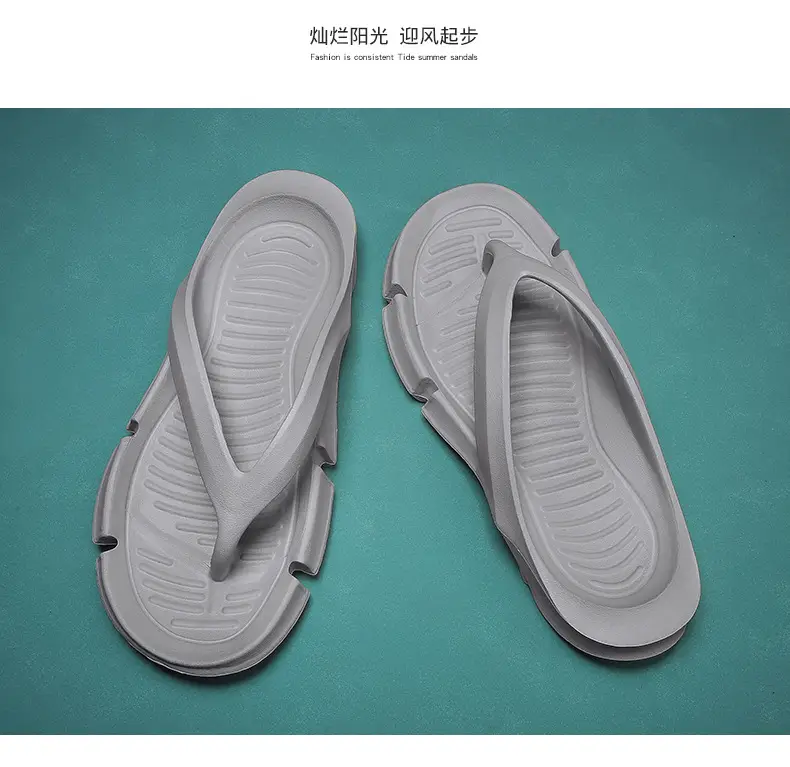 Summer Men's Slippers New Beach Shoes Flip Flops Fashion Couple Casual Slippers Outdoor Men's and Women's Slippers — feature 12