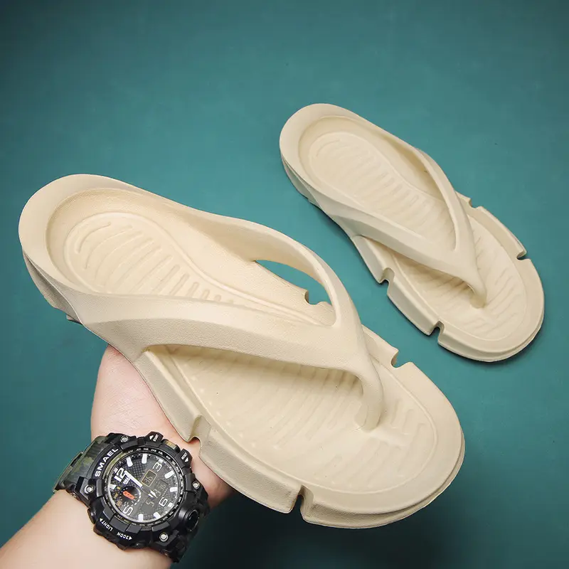 Summer Men's Slippers New Beach Shoes Flip Flops Fashion Couple Casual Slippers Outdoor Men's and Women's Slippers