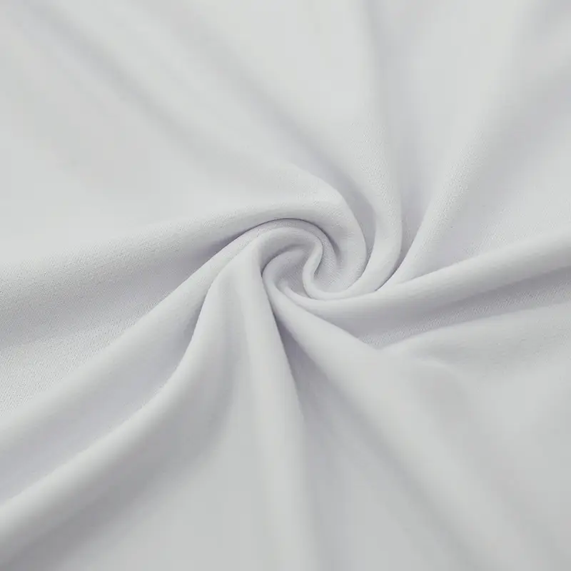 Men's White Polo Shirt with Brown Trim — feature 12