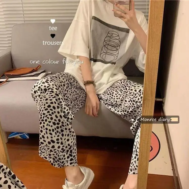 CP-gray lattice leopard print