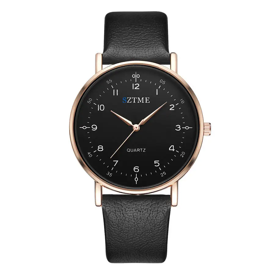 Cross-Country Couple Watches Black Red Quartz Set — feature 10