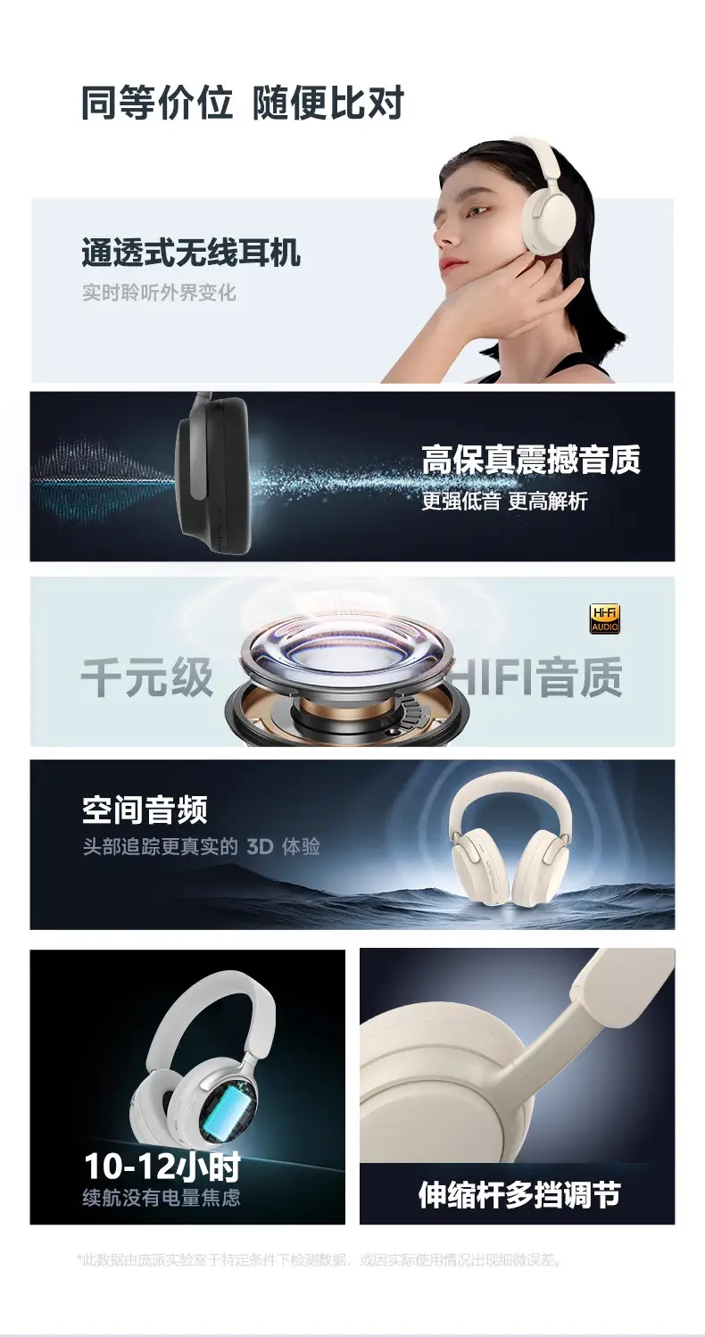 3D Wireless Headphones Bluetooth Long Battery β feature 5