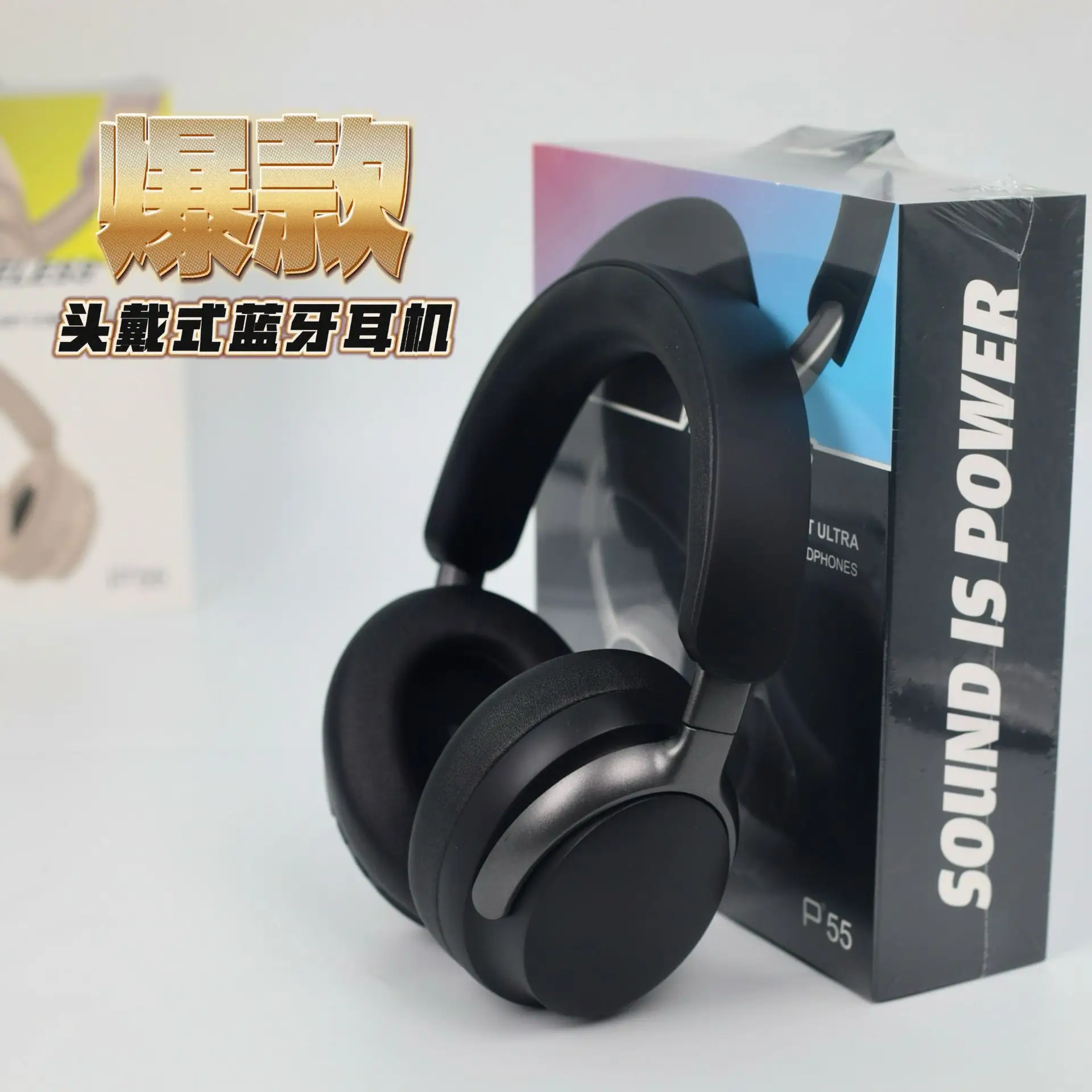 3D Wireless Headphones Bluetooth Long Battery - Image 3