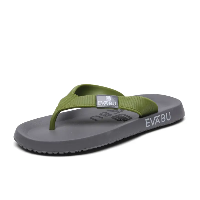 Summer new flip-flops wholesale men's non-slip soft bottom beach shoes EVA flip-flops ins trendy men's sandals — feature 18