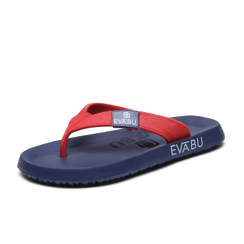 Summer new flip-flops wholesale men's non-slip soft bottom beach shoes EVA flip-flops ins trendy men's sandals - Image 2