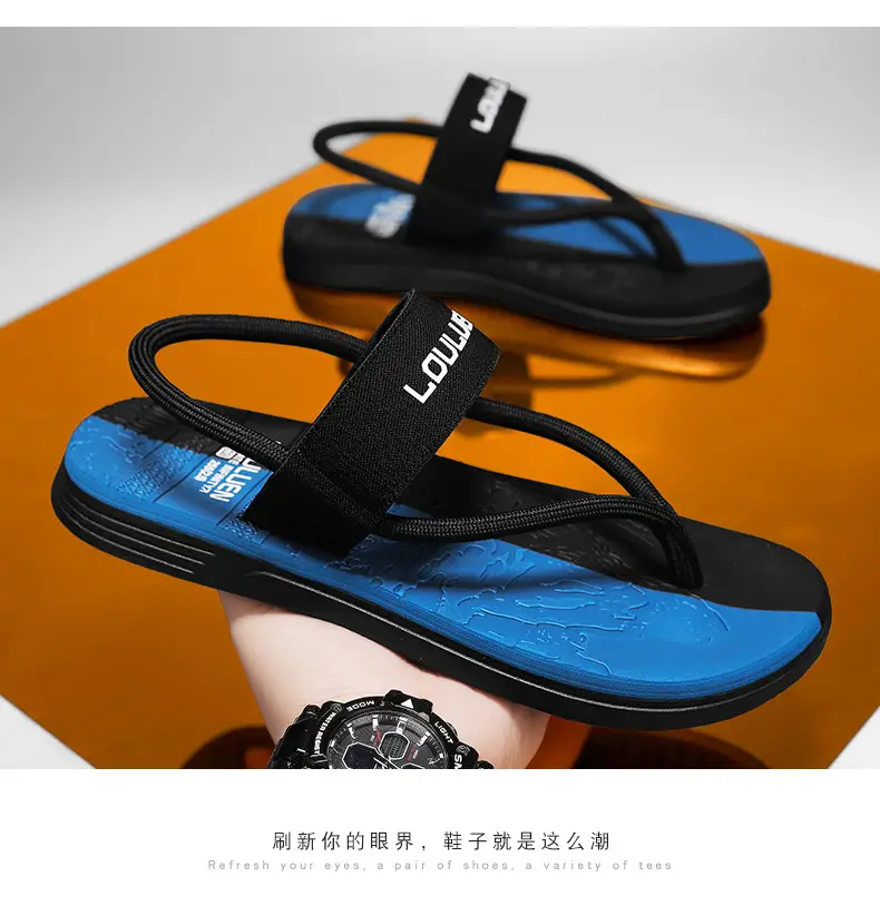 Flip-flops for Men, Summer Personalized Flip-flops for Driving, Dual-purpose Sandals for Outer Wear, Seaside Wading, Beach, Vietnamese Slippers for Men — feature 18