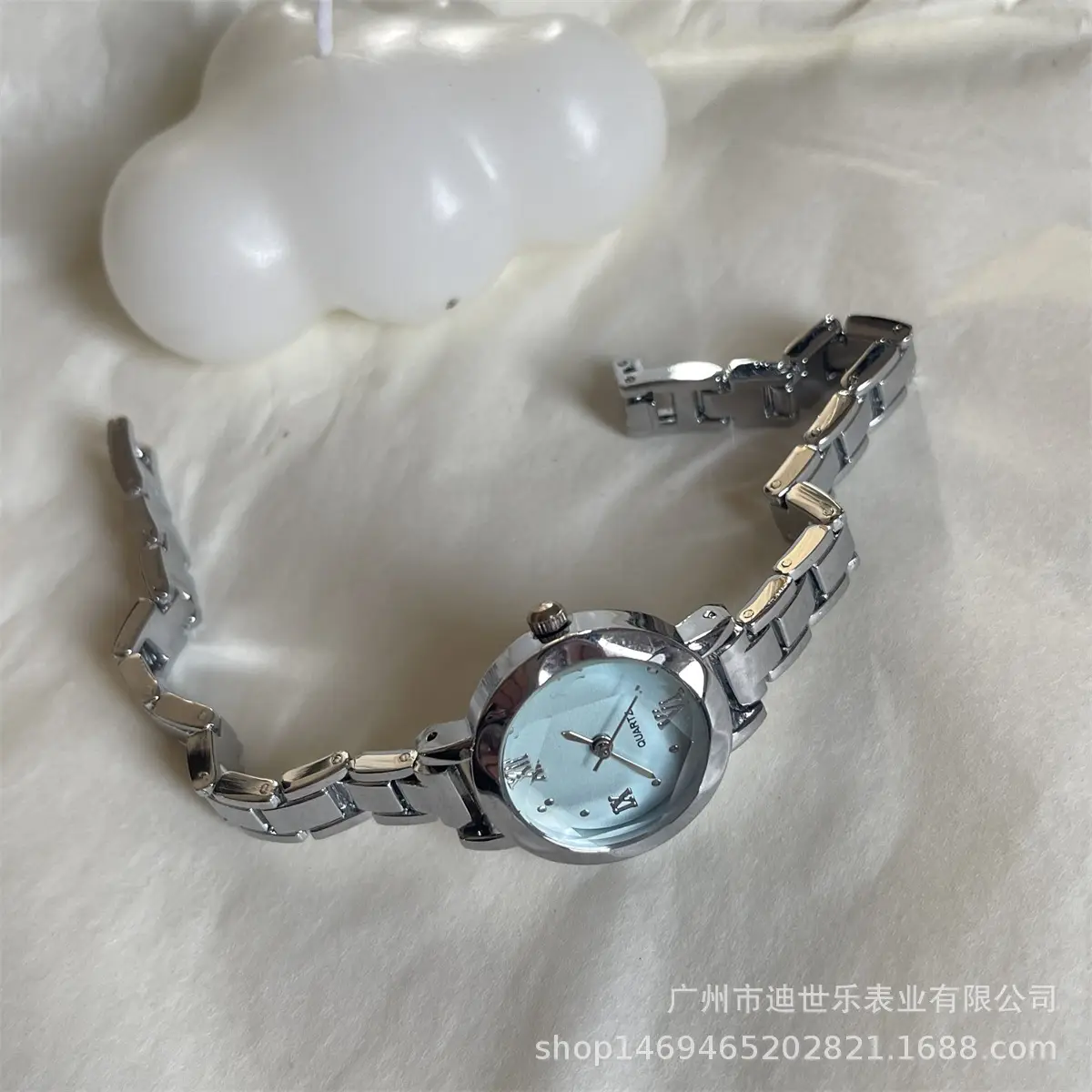 Explosive French Niche Watch Silver All-match Luxury - Image 8
