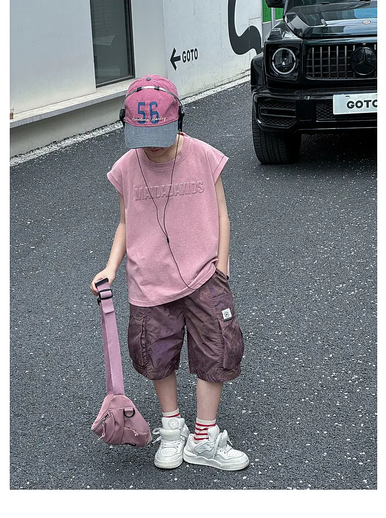 Panda Pure Cotton Sleeveless T-Shirt for Boys 2025 — feature 35