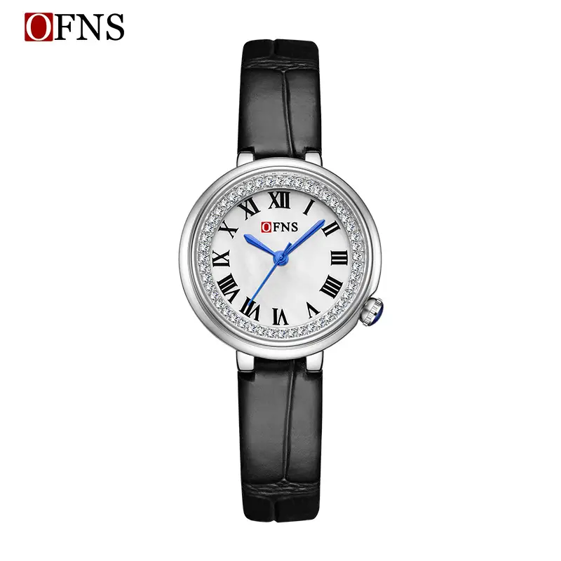 OFNS Women's Green Roman Scale Quartz Watch - Image 11