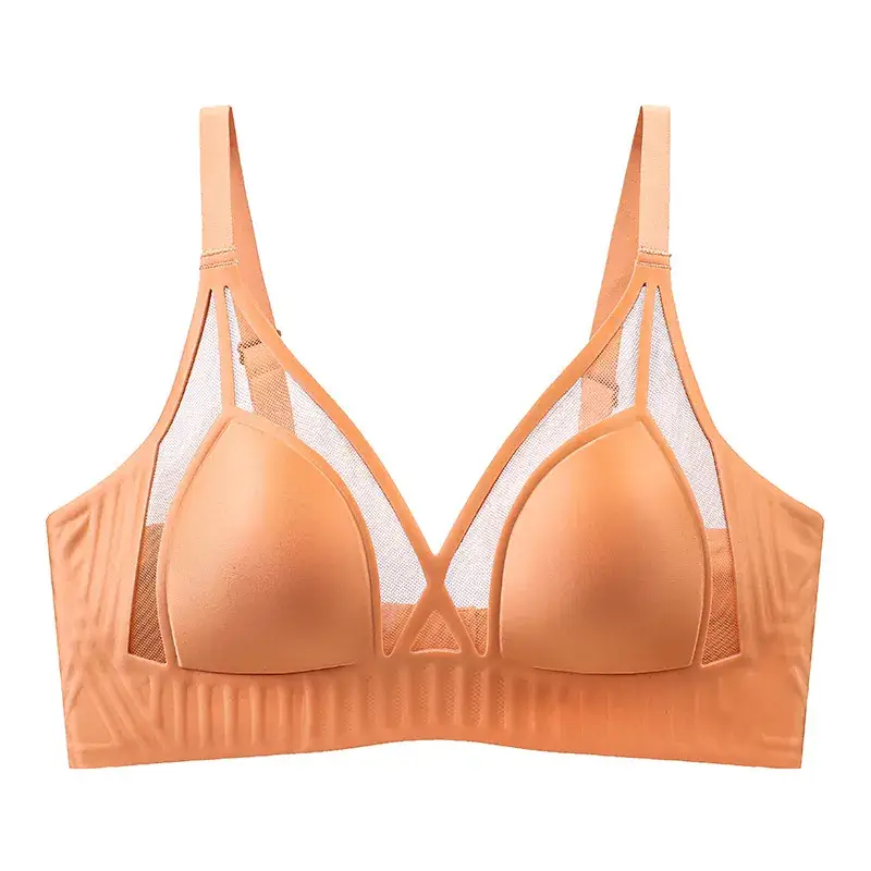 Soft Support Rabbit Ears Seamless Cup Bra - Image 2