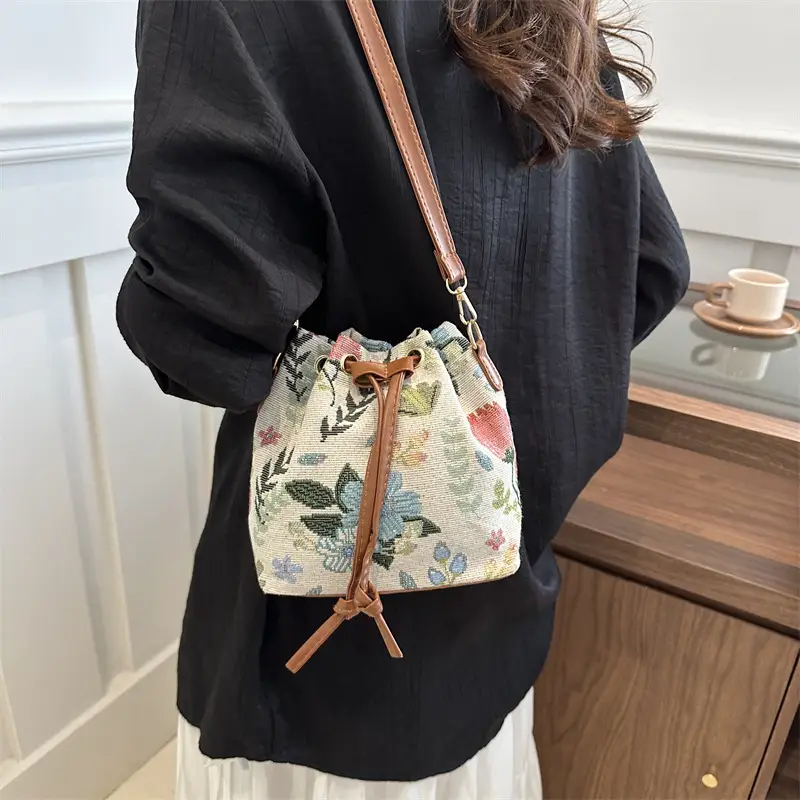 Ethnic Drawstring Bag for Women 2024 New Style - Image 7
