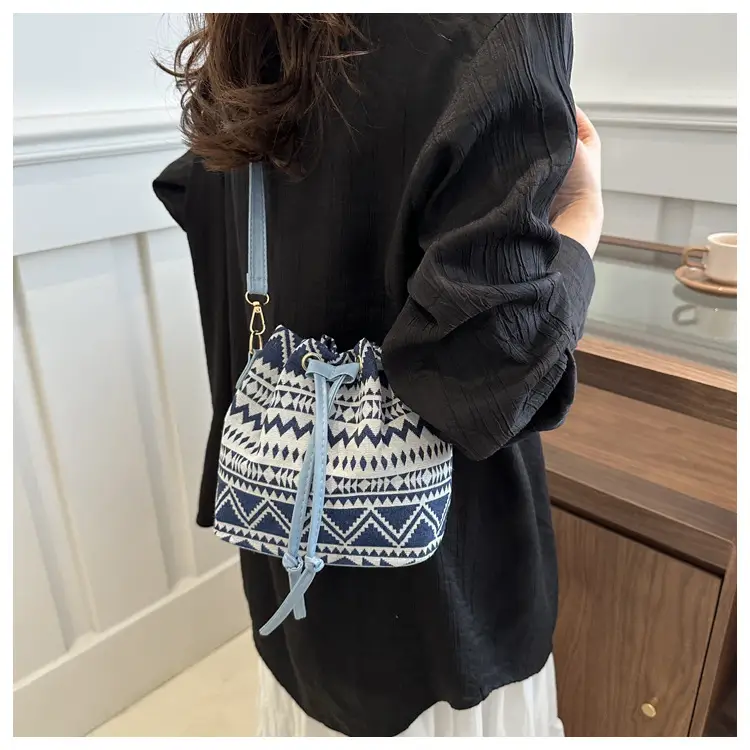 Ethnic Drawstring Bag for Women 2024 New Style — feature 11
