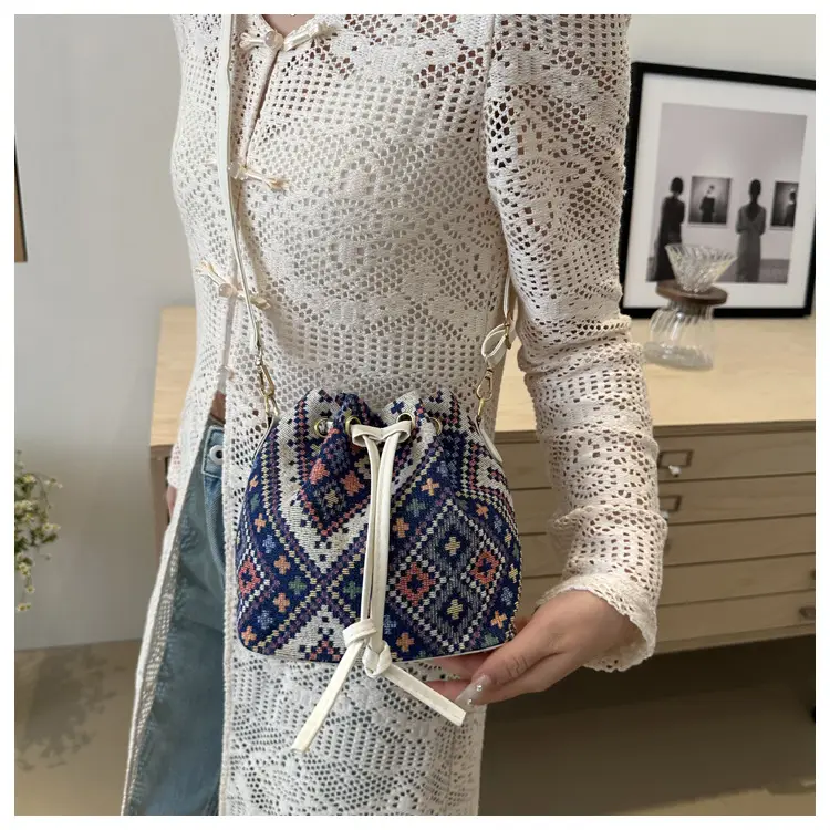 Ethnic Drawstring Bag for Women 2024 New Style — feature 15