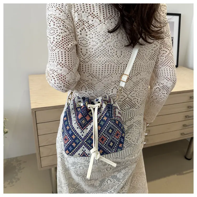 Ethnic Drawstring Bag for Women 2024 New Style — feature 17