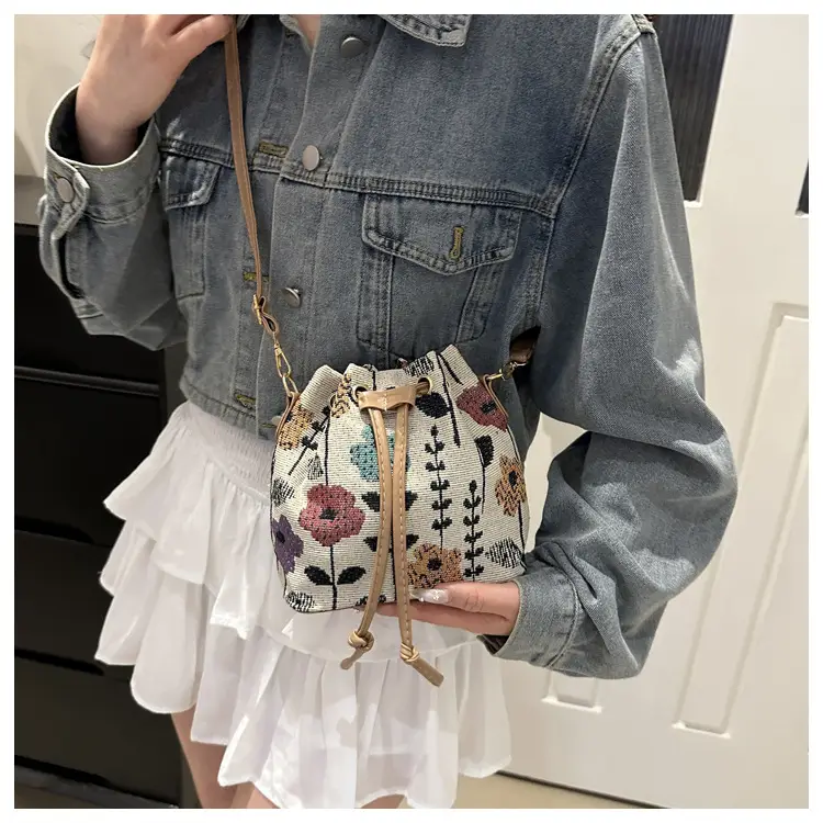 Ethnic Drawstring Bag for Women 2024 New Style — feature 22
