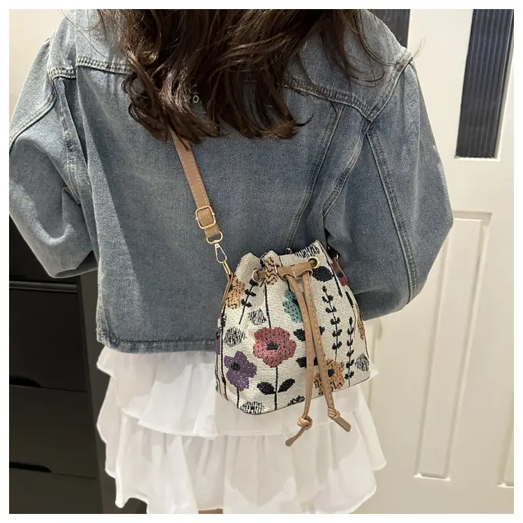 Ethnic Drawstring Bag for Women 2024 New Style — feature 23