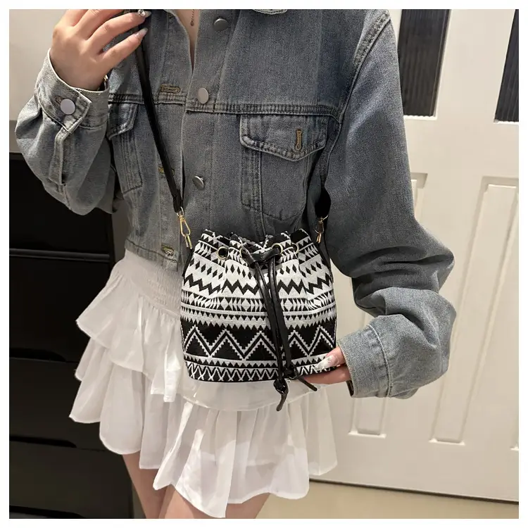 Ethnic Drawstring Bag for Women 2024 New Style — feature 25