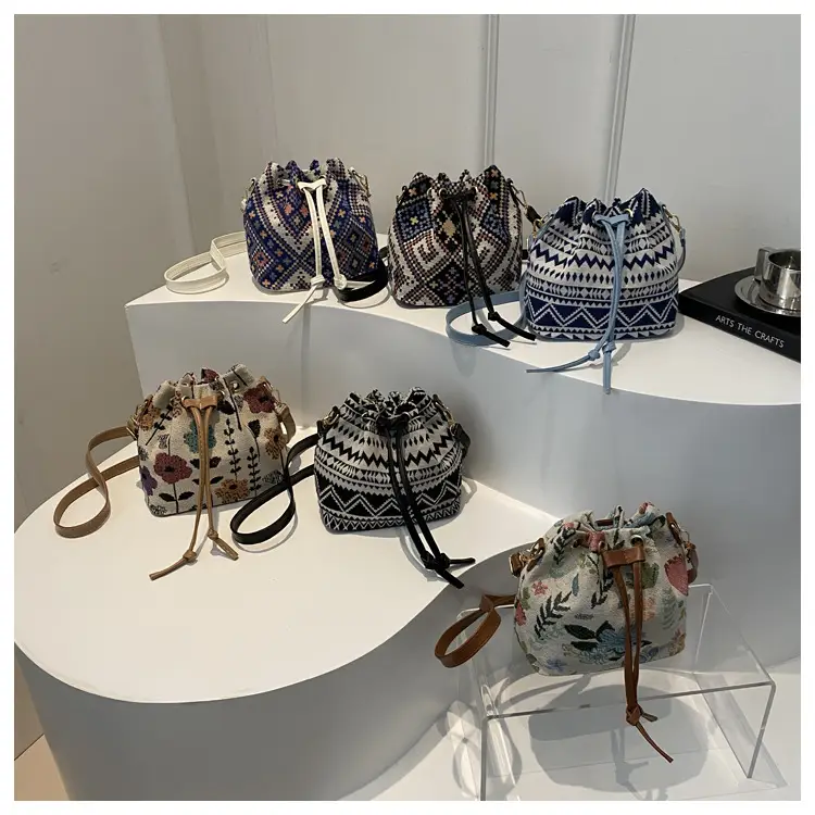 Ethnic Drawstring Bag for Women 2024 New Style — feature 27