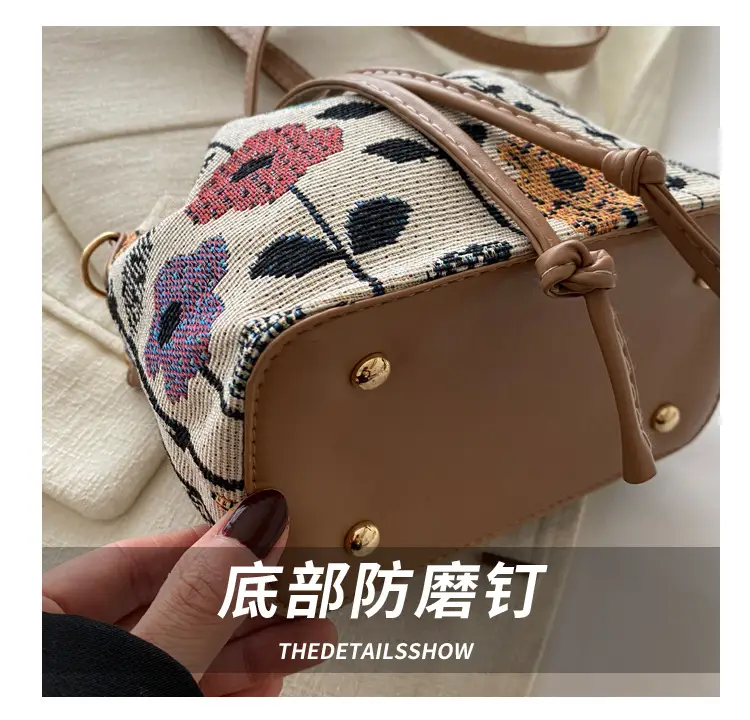 Ethnic Drawstring Bag for Women 2024 New Style — feature 5