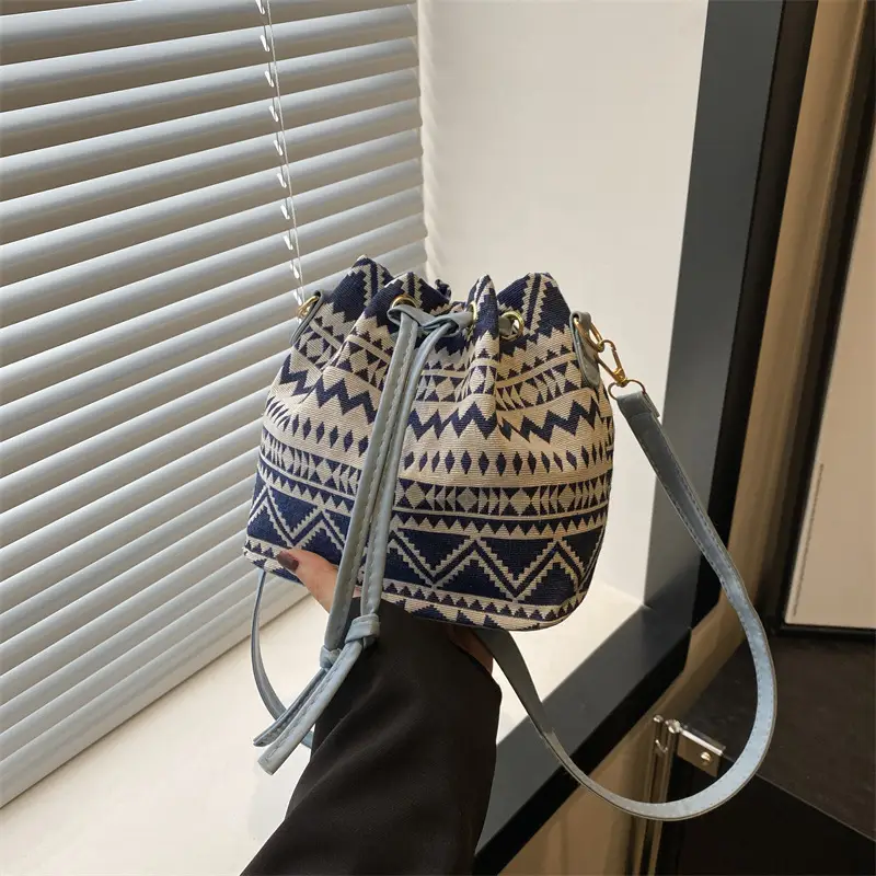 Ethnic Drawstring Bag for Women 2024 New Style - Image 4