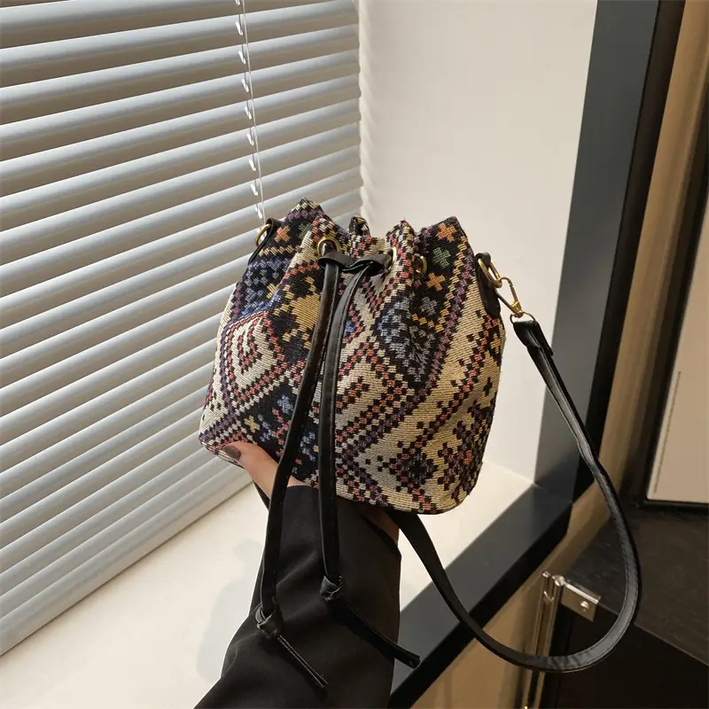 Ethnic Drawstring Bag for Women 2024 New Style - Image 6
