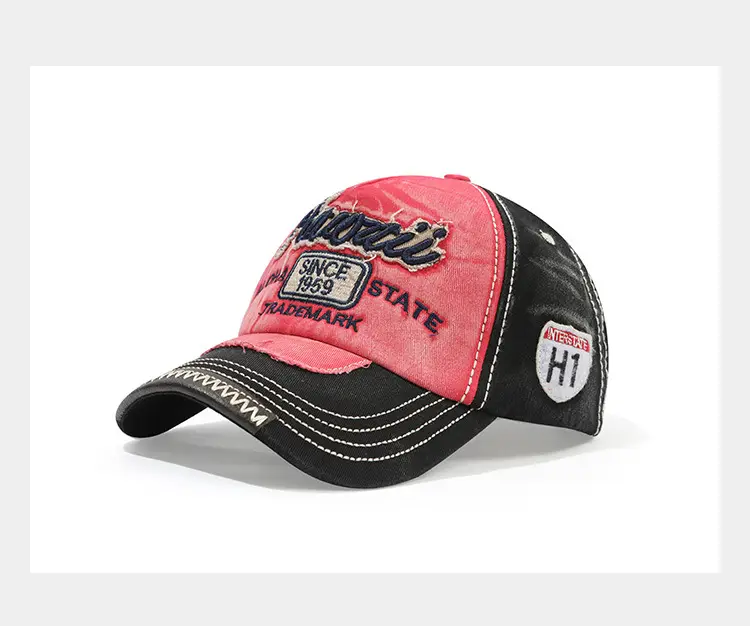 American Letter Baseball Caps Men Street Fashion Cool Color-matching — feature 10