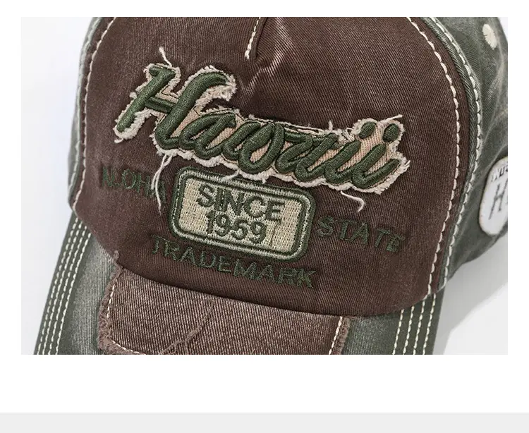 American Letter Baseball Caps Men Street Fashion Cool Color-matching — feature 6