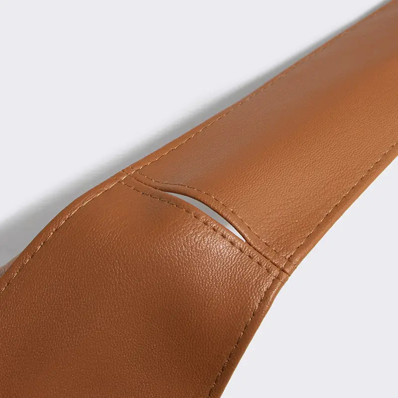 Women's Silver Bow Wide Waist Cover Belt — feature 7