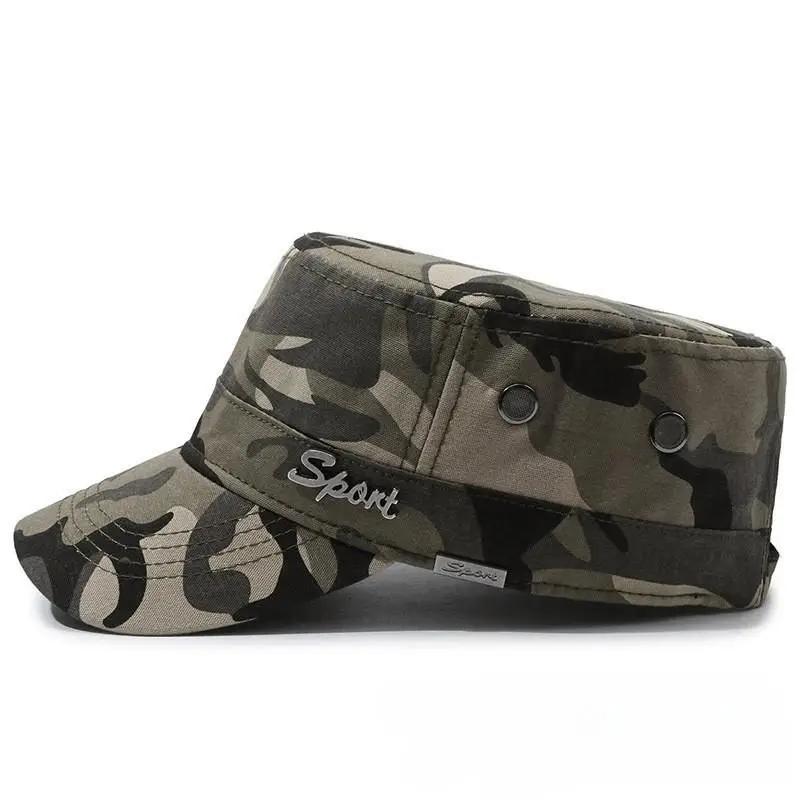 Men's Black Sport Visor Cap with "Sport" Logo - Image 6