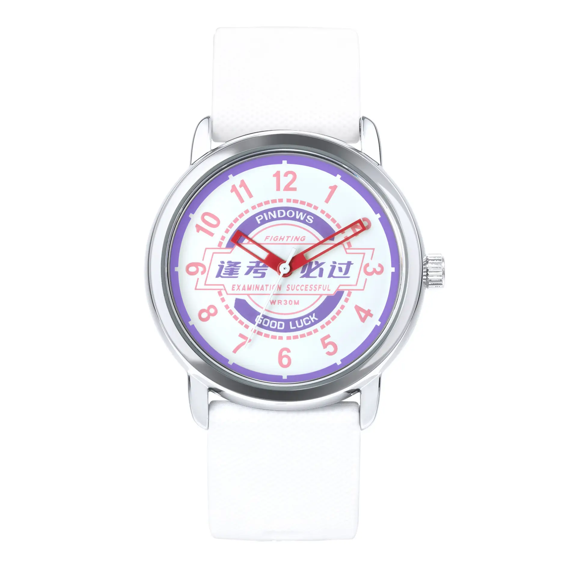 Men Black Silicone Analog Watch with Digital Display - Image 6