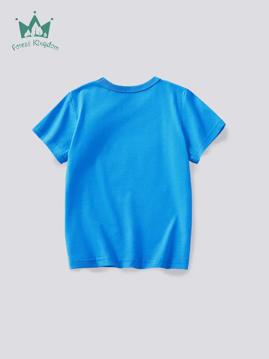 Blue Kids T-Shirt Short Sleeve 2025