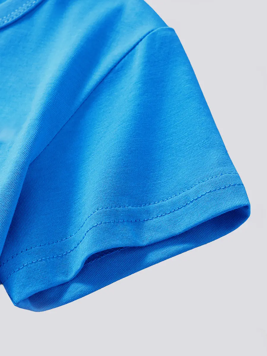 Blue Kids T-Shirt Short Sleeve 2025