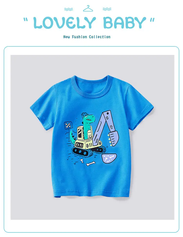 Blue Kids T-Shirt Short Sleeve 2025 — feature 2