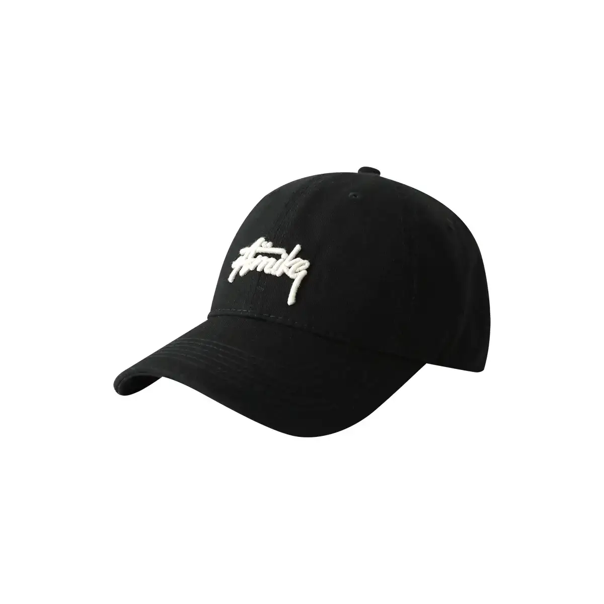 Korean Style Soft Top Baseball Caps Spring Summer Embroidery