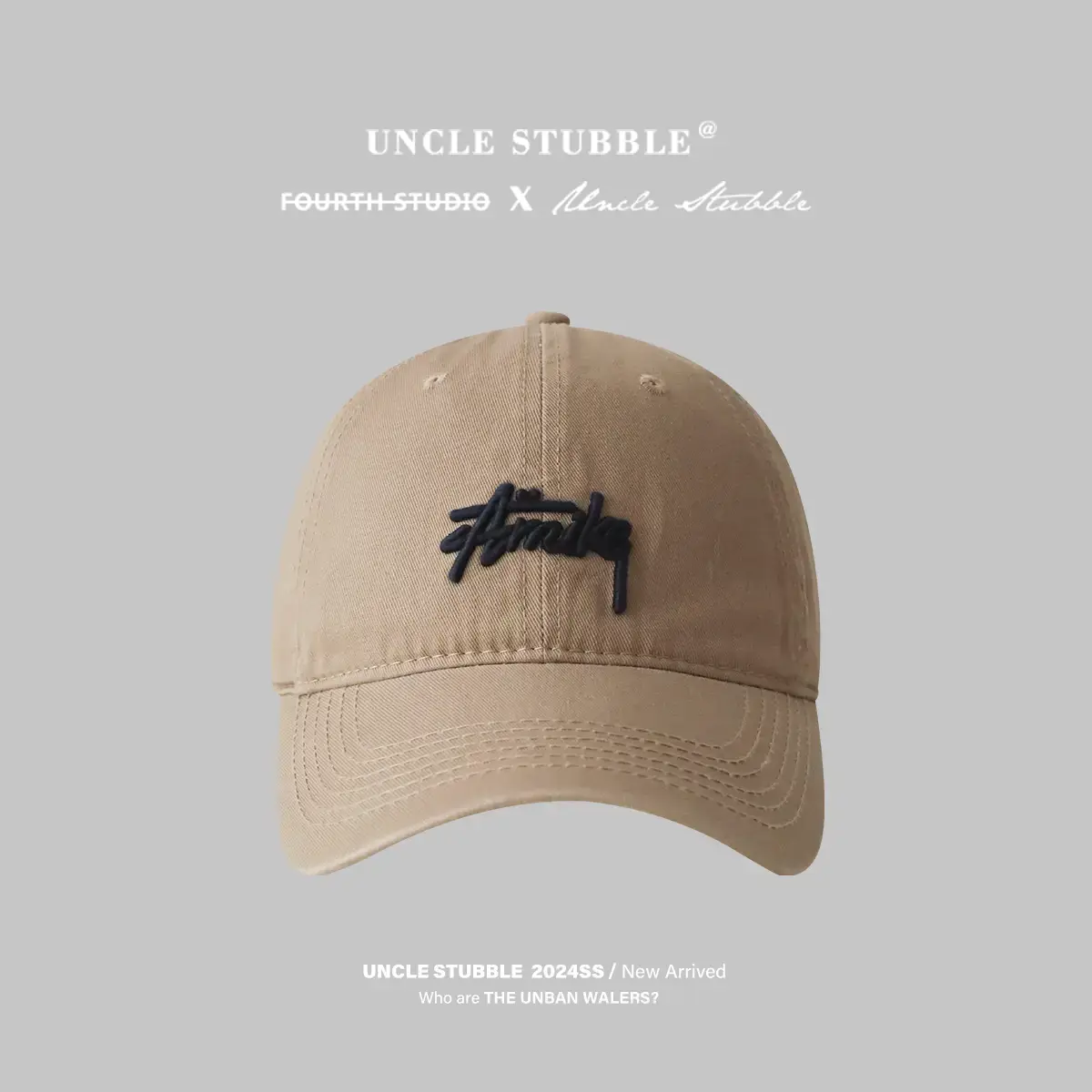 Korean Style Soft Top Baseball Caps Spring Summer Embroidery