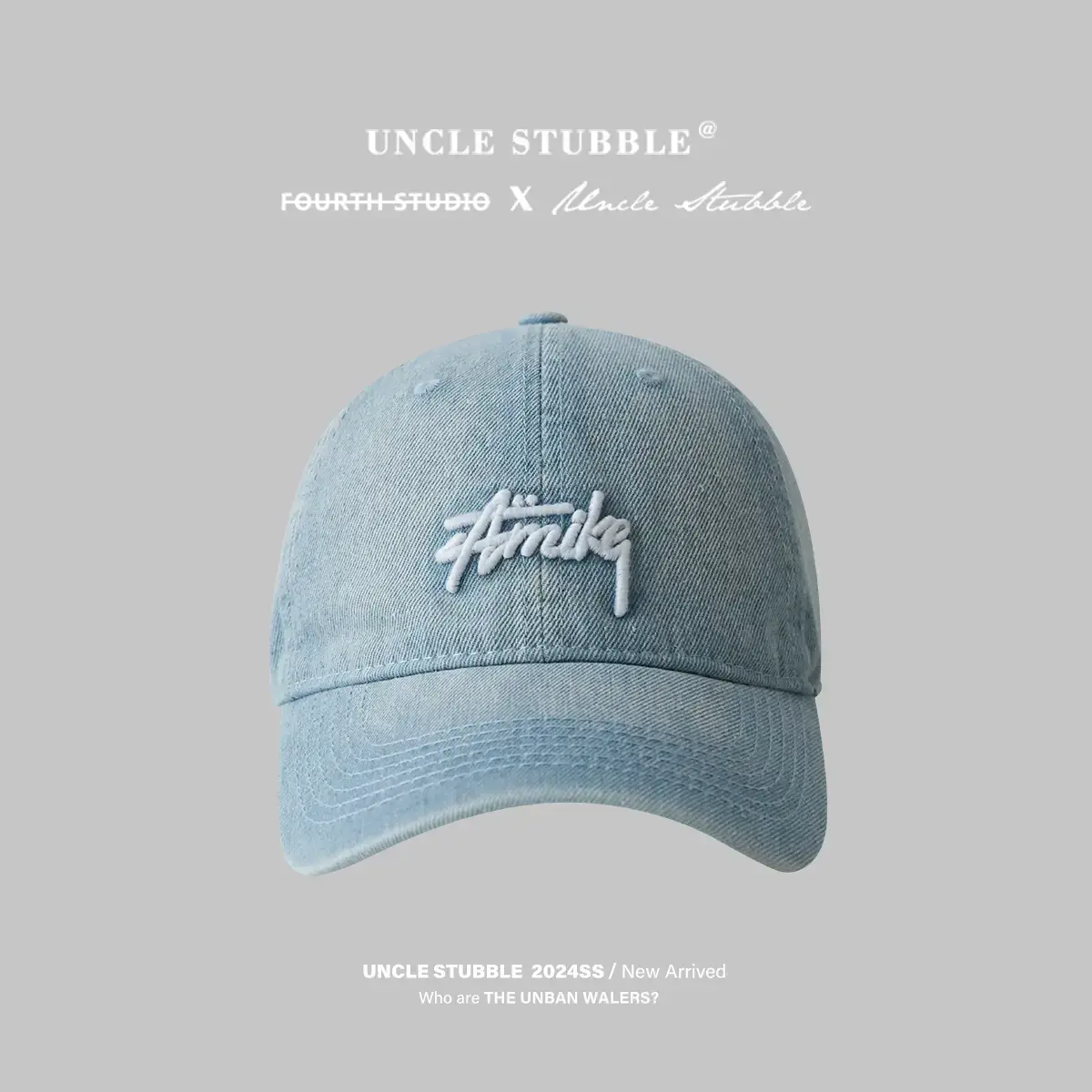 Korean Style Soft Top Baseball Caps Spring Summer Embroidery