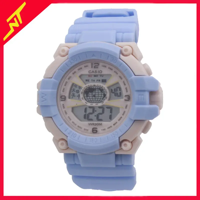 Luminous Kids Digital Watch with Waterproof Ring