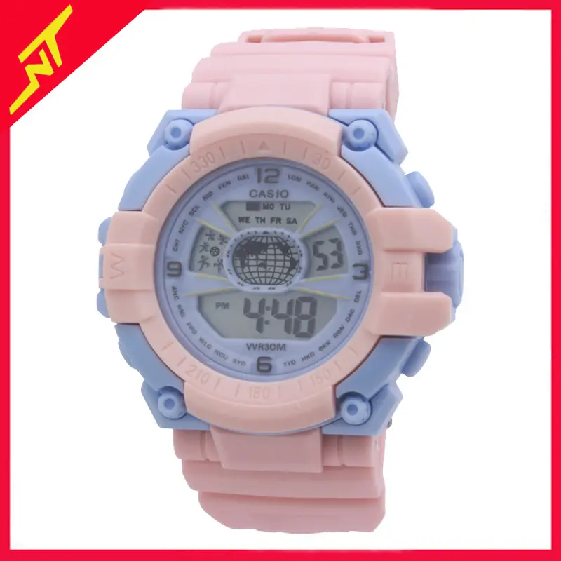 Luminous Kids Digital Watch with Waterproof Ring