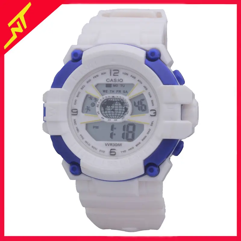 Luminous Kids Digital Watch with Waterproof Ring