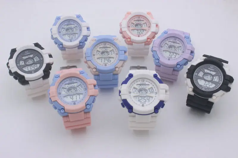Luminous Kids Digital Watch with Waterproof Ring