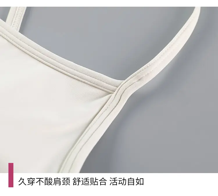 New Foreign Trade Product: Thin Strap Cross-Back Yoga Sports Bra, Large Back Exposure, Quick-Dry Breathable Fitness Bra, Amazon — feature 25