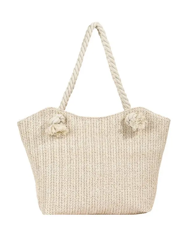 Large Capacity Woven Straw Shoulder Bag 2024 - Image 7