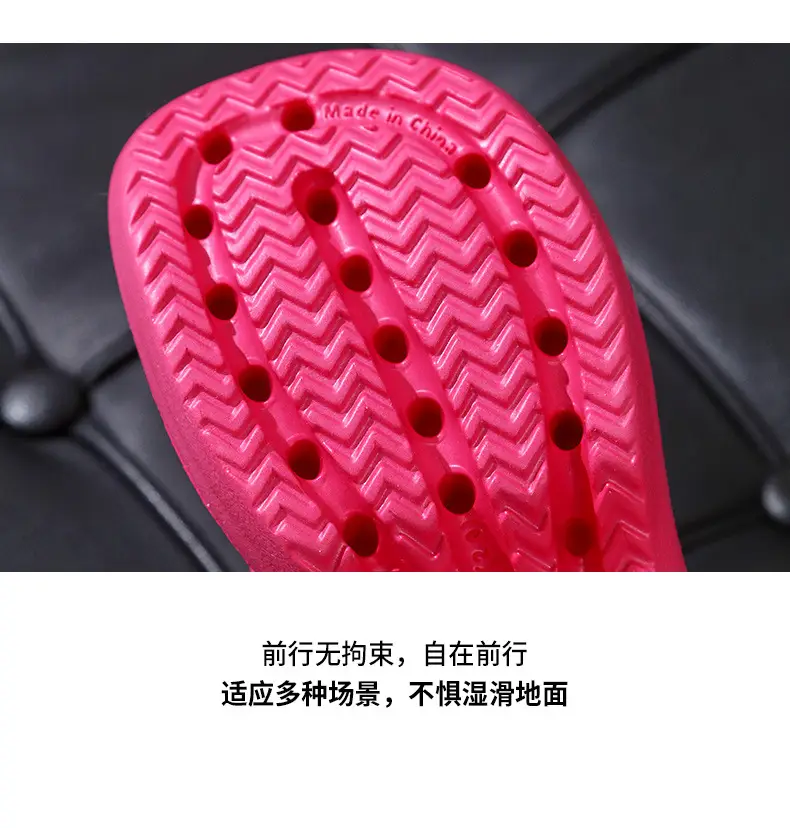 High heel soft bottom toe beach holiday sandals summer wedge heel thick bottom non-slip flip-flops women a generation of hair — feature 17