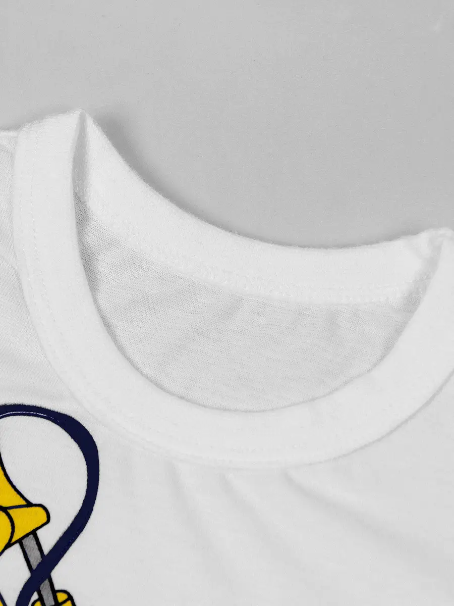 White Cotton T-Shirt for Boys Baby Summer Wear - Image 4