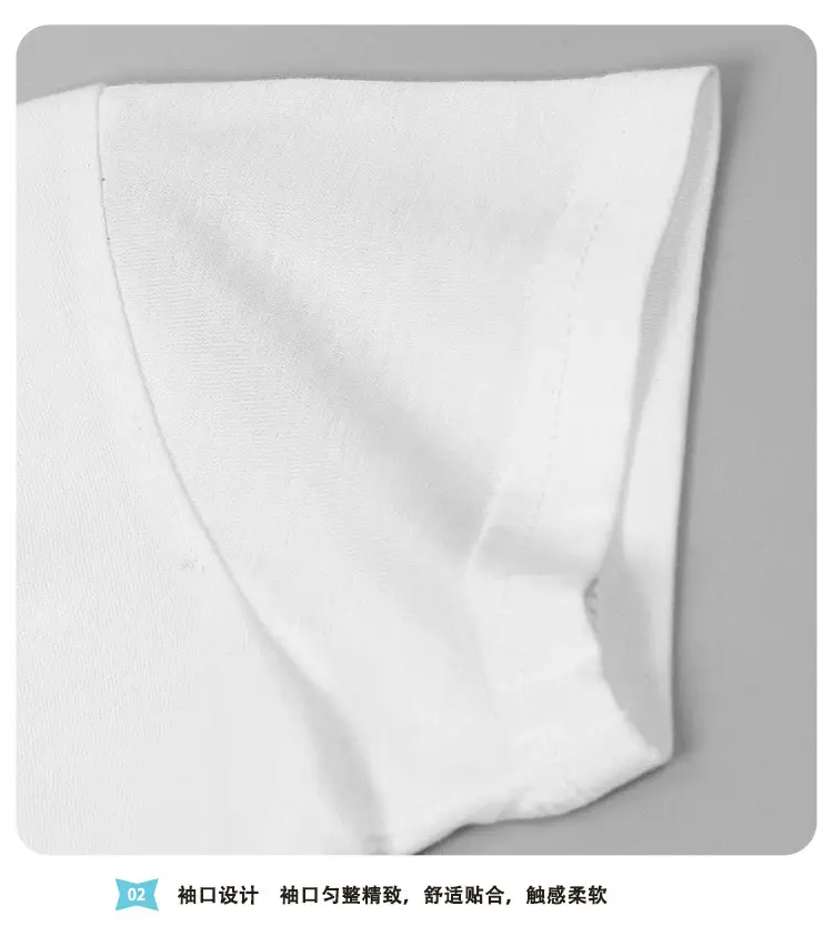 White Cotton T-Shirt for Boys Baby Summer Wear — feature 8